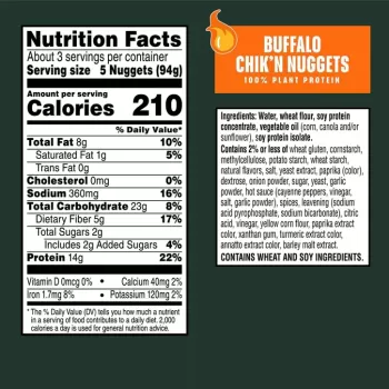 Morning Star Veggie Wings Buffalo