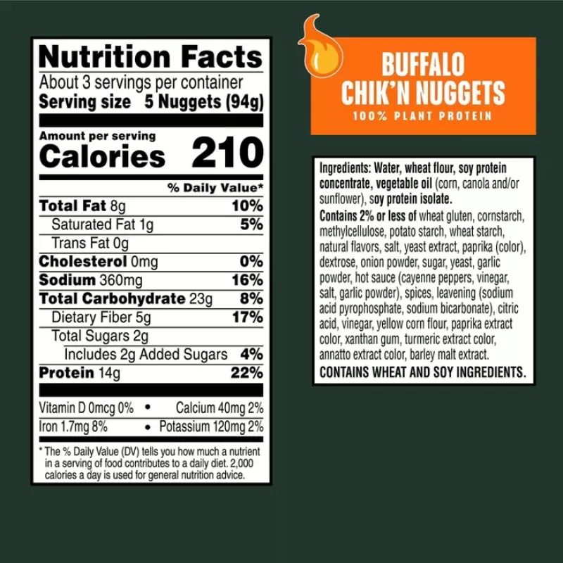 Morning Star Veggie Wings Buffalo