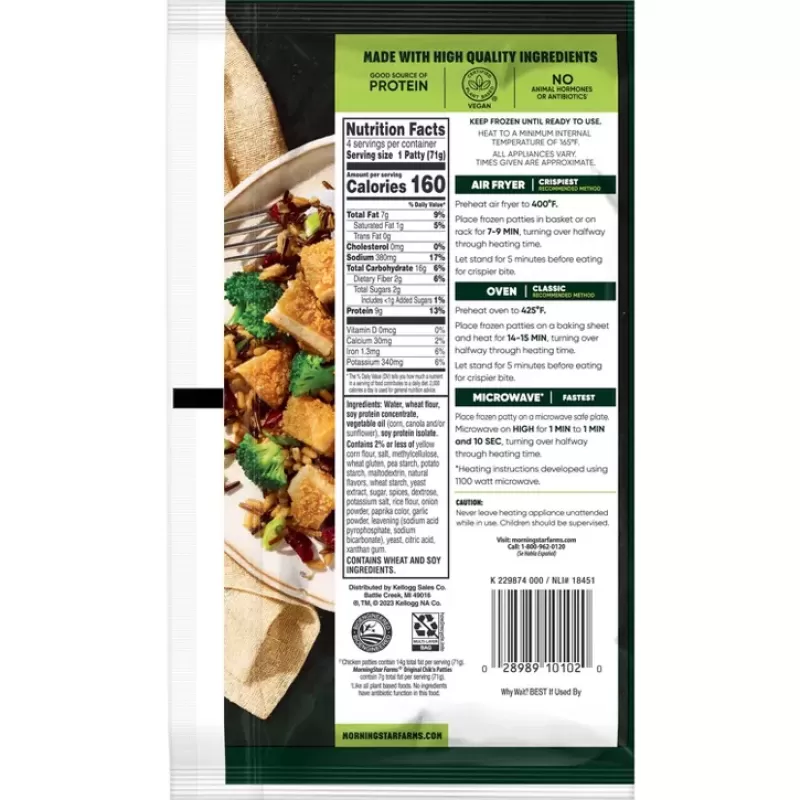 Morningstar Original Chik Patties