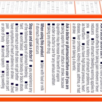 Motrin IB Ibuprofen Tablets