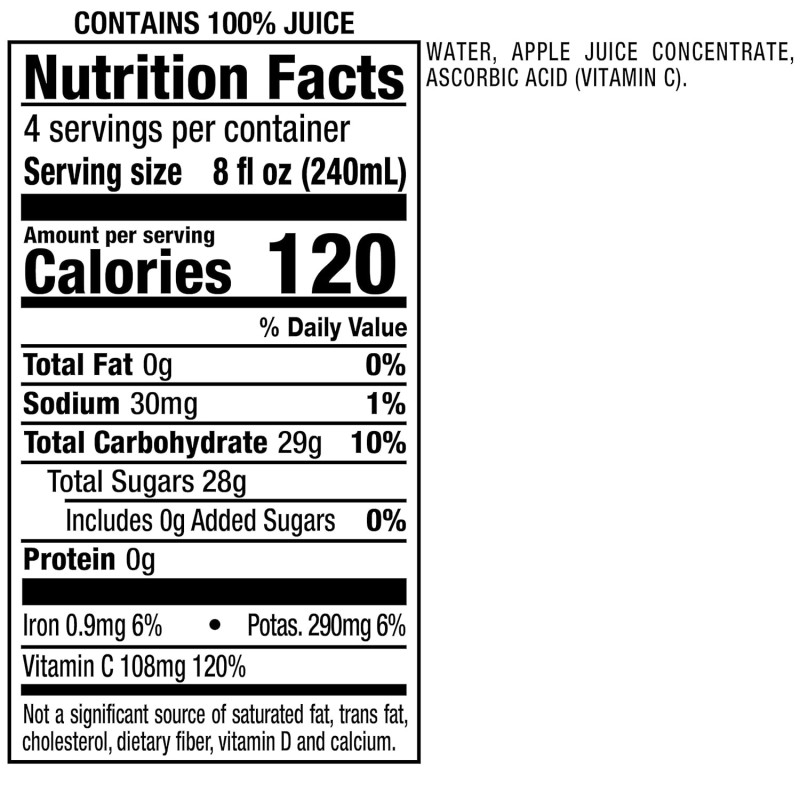 Mott's Original Apple Juice 32 floz