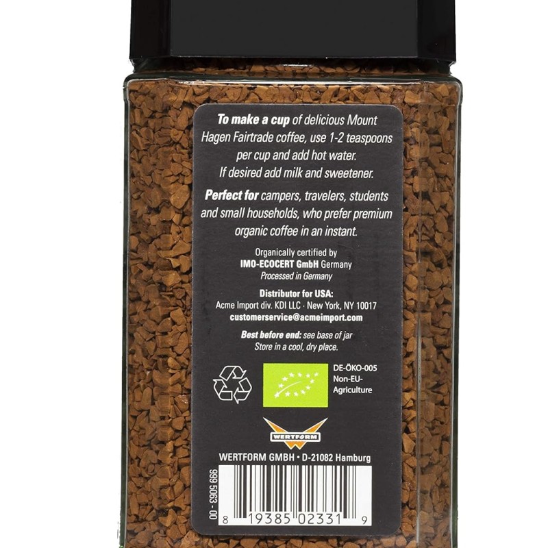 Mount Hagen Organic Fairtrade Coffee