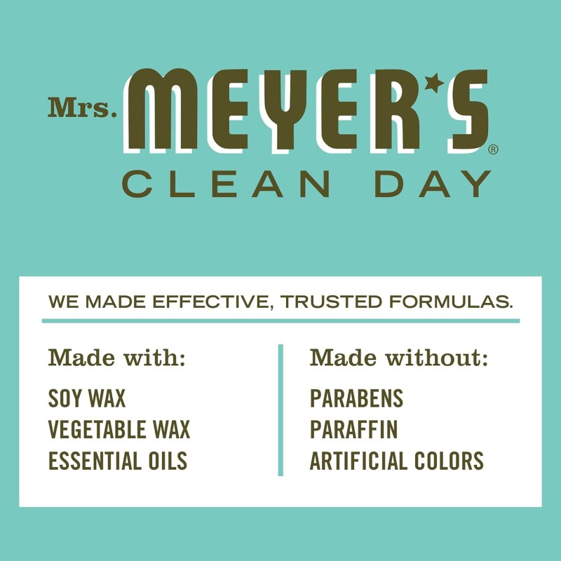 Mrs. Meyer’s Clean Day Basil Soy Candle