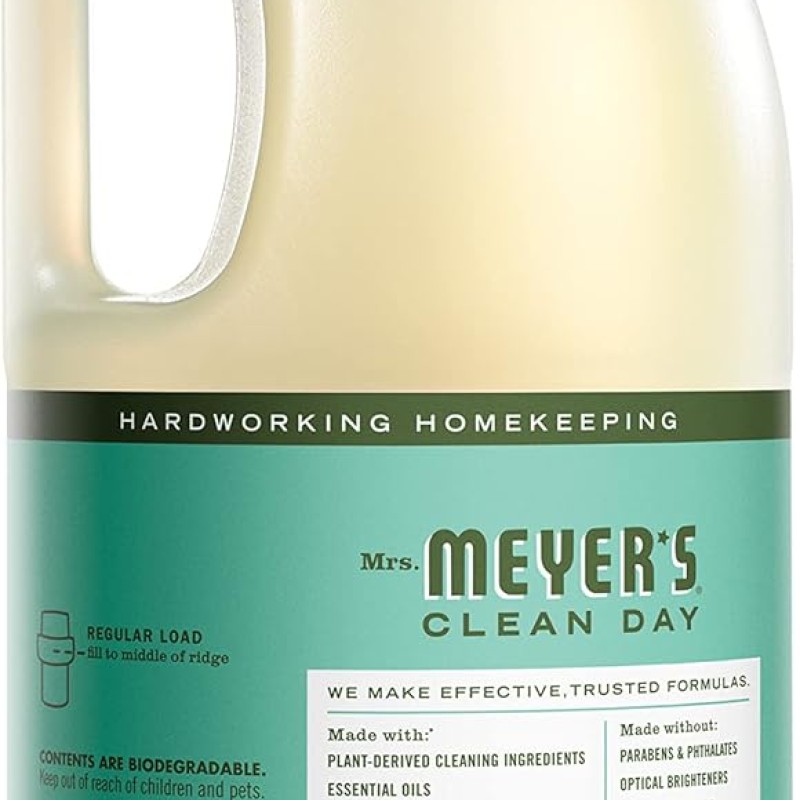 Mrs. Meyer’s Laundry Detergent, Basil, 64 fl oz