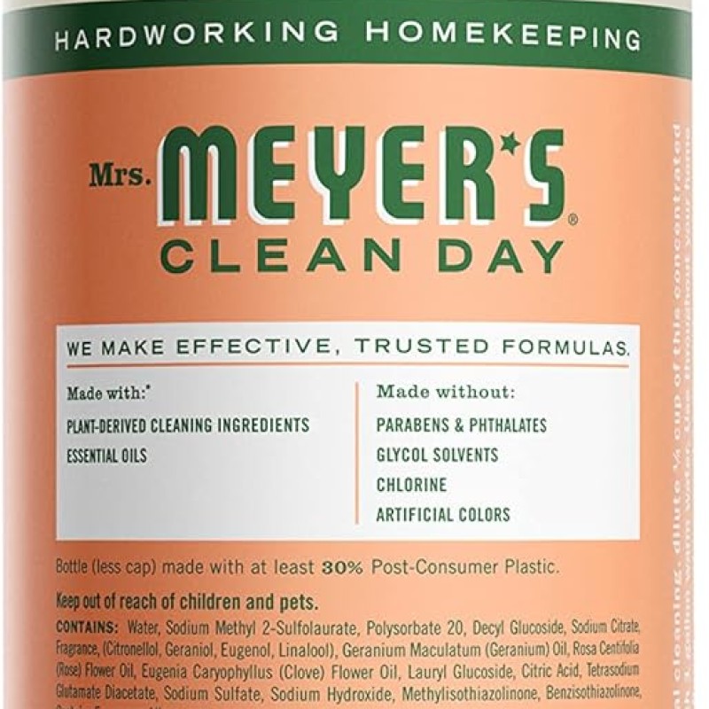 Mrs. Meyer’s Clean Day Freshens Surfaces, 32 fl oz