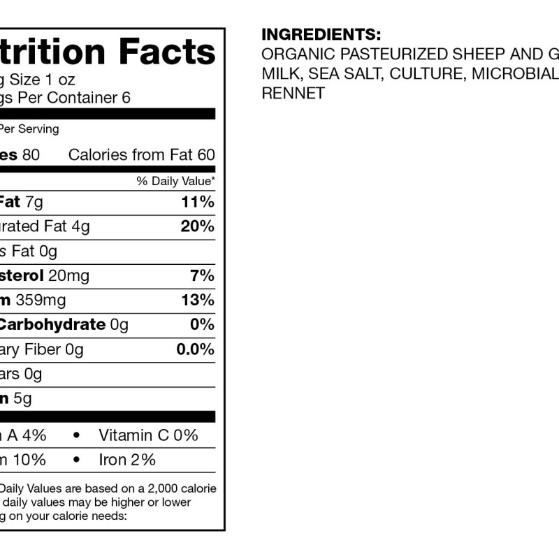 Mt Vikos Organic Greece Feta