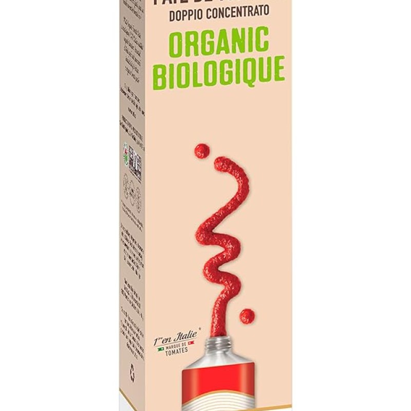 Mutti Organic Tomato Paste Double Conc