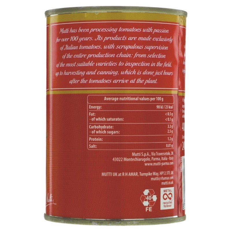 Mutti Tomato Baby Roma