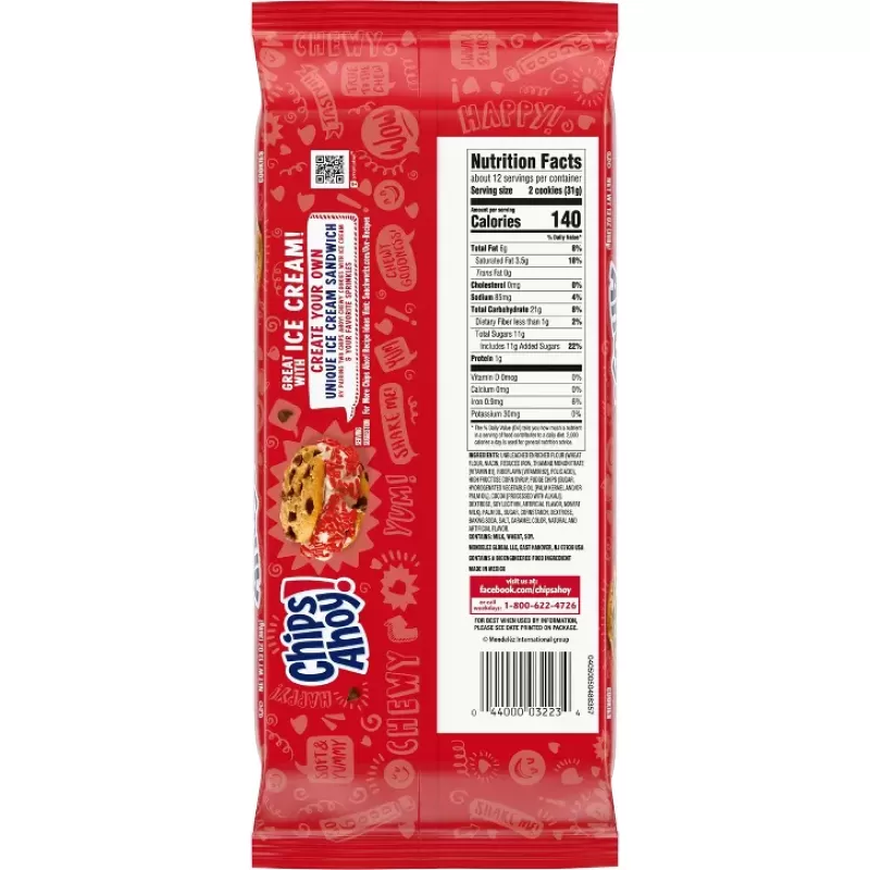 Nabisco Chips Ahoy Chewy Cookies