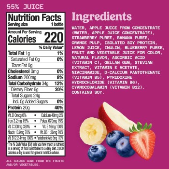 Naked Juice Protein Double Berry