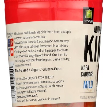 Nasoya Napa Cabbage Kimchi Mild