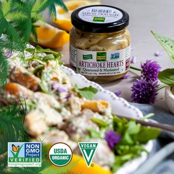 Native Forest Quartered & Marinated Artichoke Hearts
