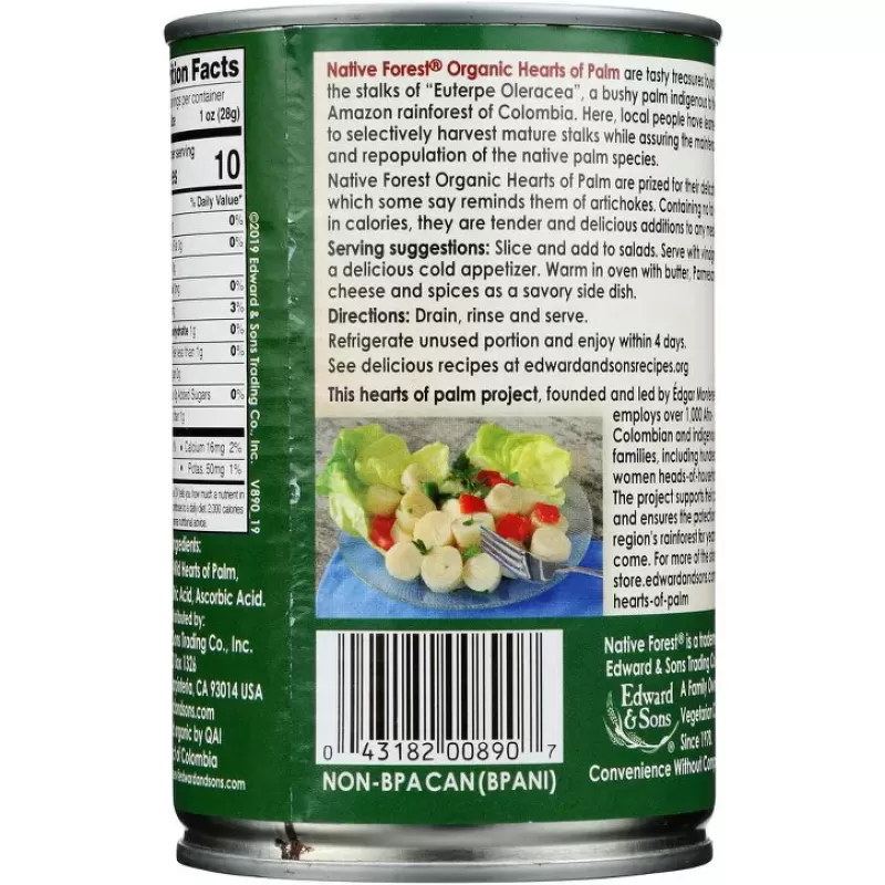 Native Forest Organic Hearts of Palm