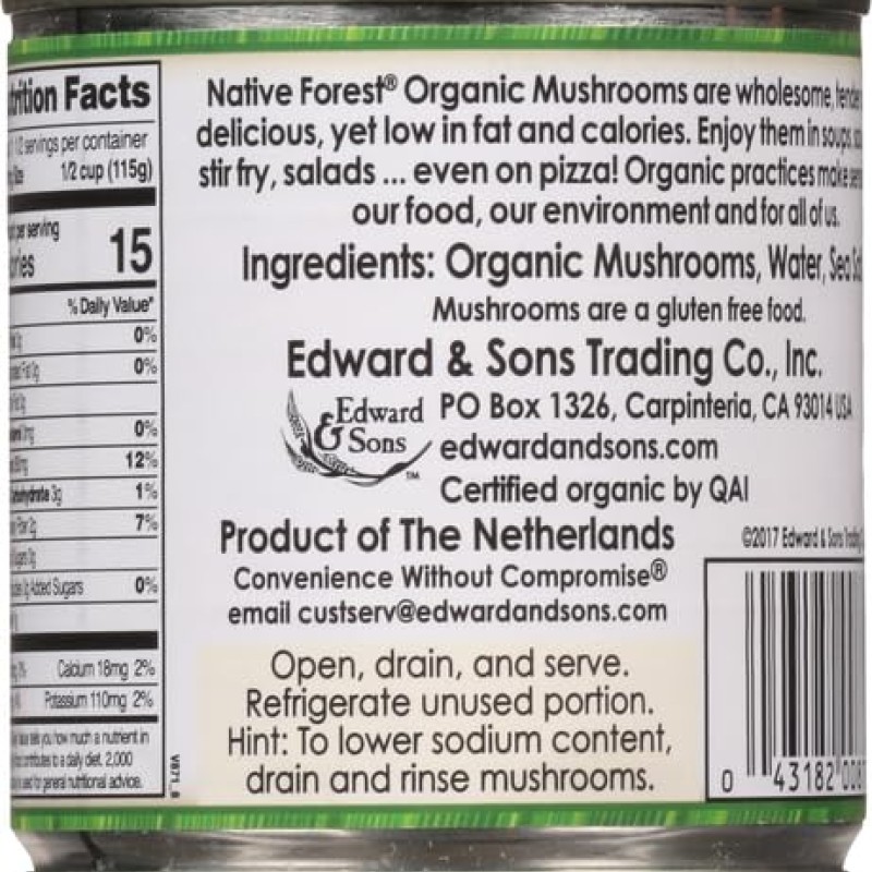 Native Forest Organic Mushrooms