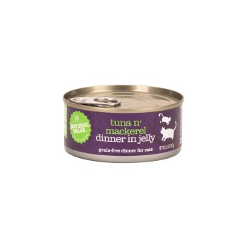 Natural Value Cat Food Tuna 'N' Toppings with Mackerel