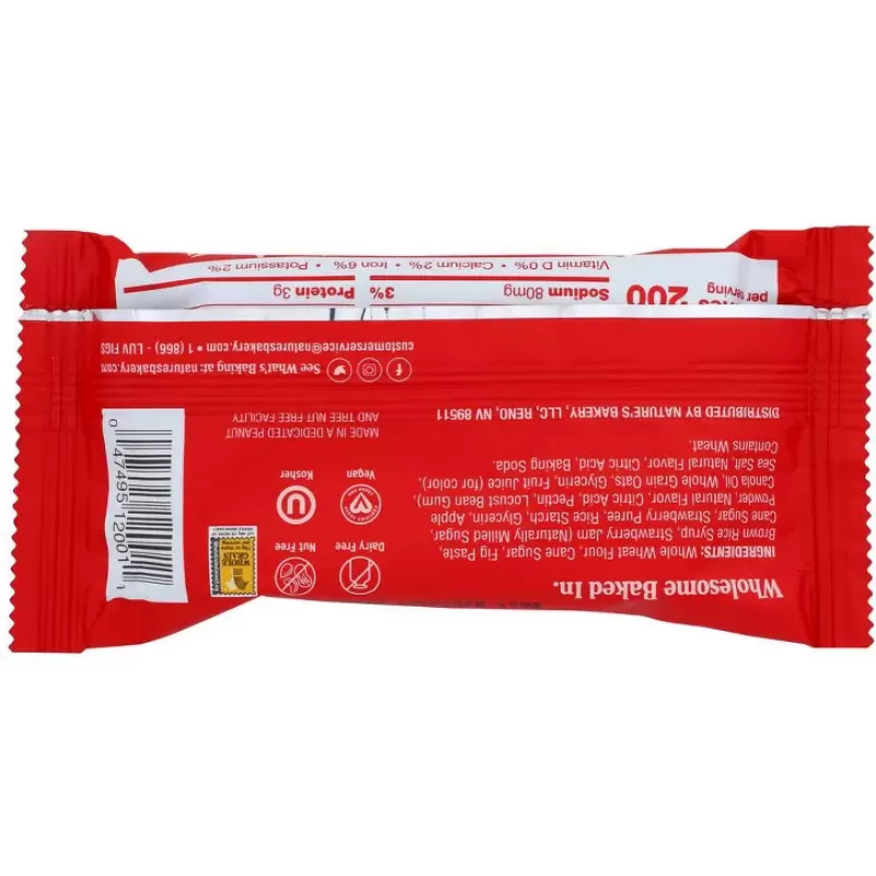 Nature's Bakery Fig Bar Strawberry