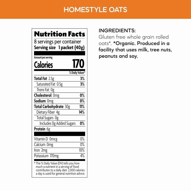 Nature’s Path Oatmeal Homestyle