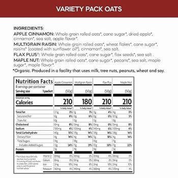 Nature’s Path Oatmeal Variety Pack