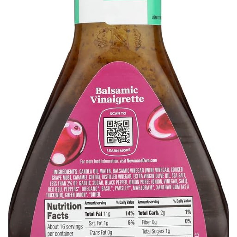 Newman's Own Balsamic Vinaigrette
