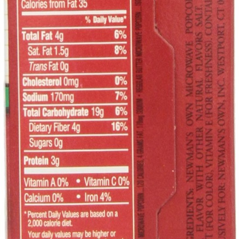 Newman's Own Light Butter Popcorn