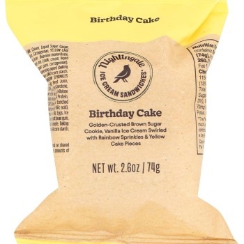 Nightingale Ice Cream Sandwiches Birthday Cake