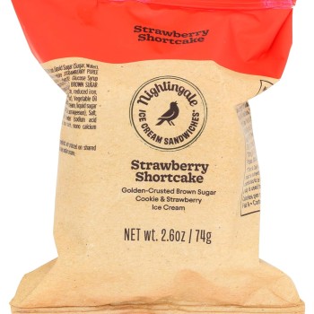 Nightingale Ice Cream Sandwiches Strawberry Shortcake