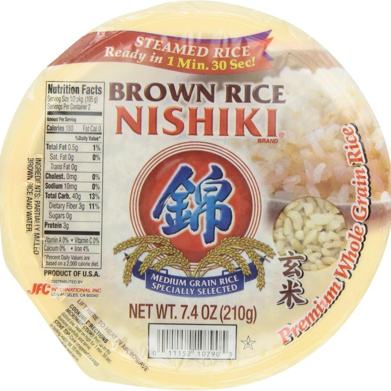 Nishiki Cooked Brown Rice