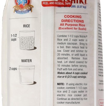 Nishiki Premium Medium Grain Rice 5lb