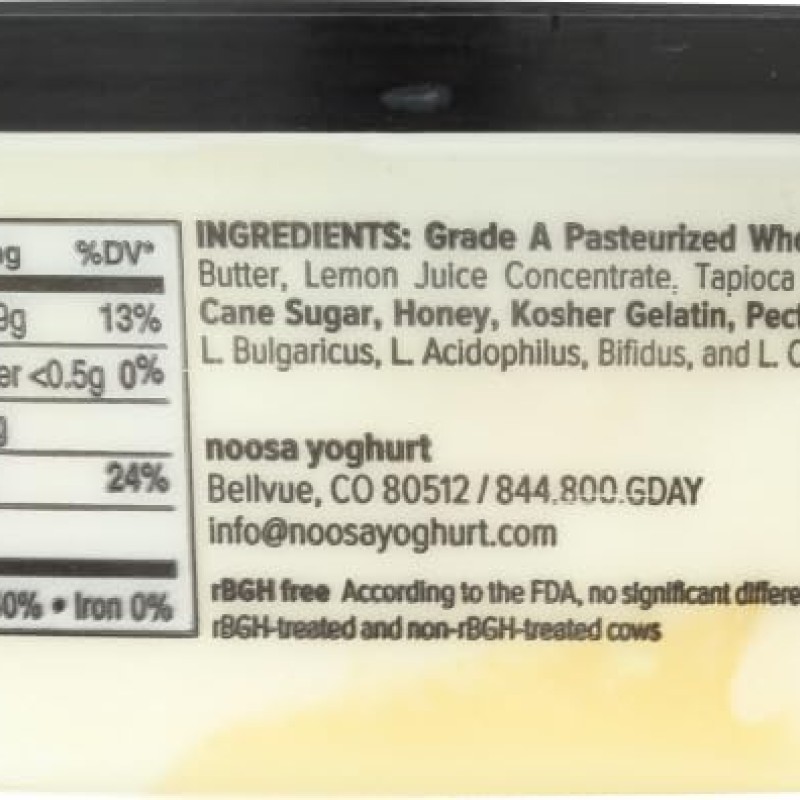 Noosa Lemon Yoghurt