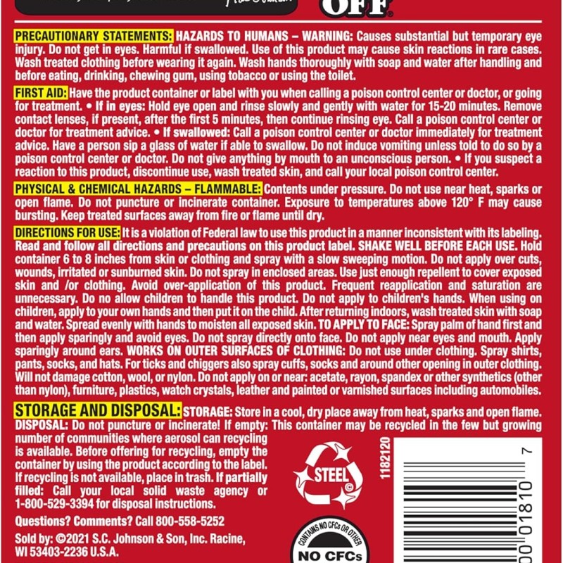 OFF Active Insect Repellent