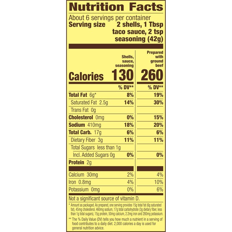 Old El Paso Taco Dinner Kit, 8.8 OZ