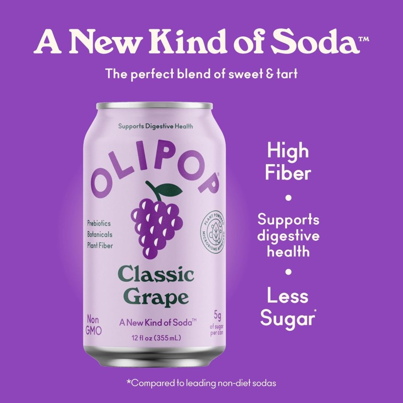 Olipop Classic Grape