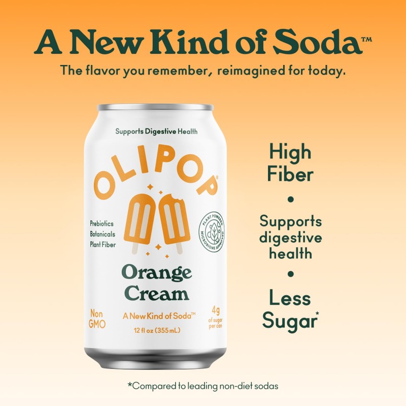 Olipop Orange Cream
