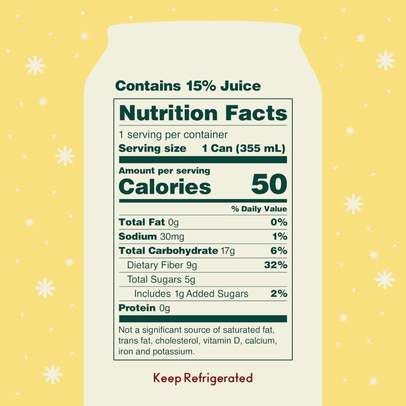 Olipop Sparkling Tonic Crisp Apple