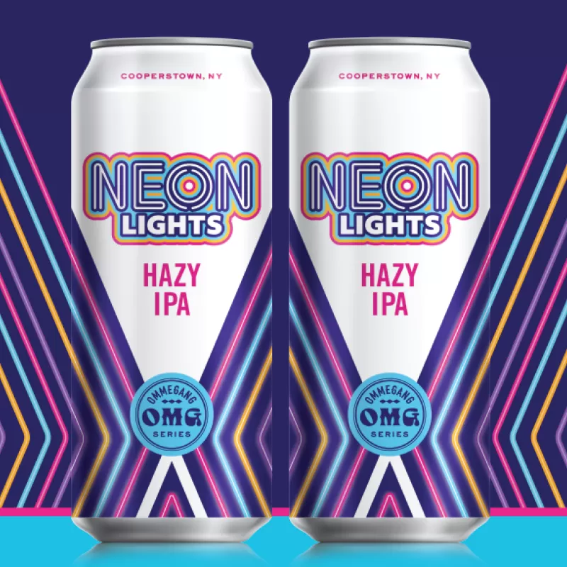 Ommegang Neon Lights