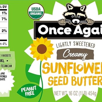 Once Again Organic Sunflower Butter Smooth