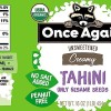 Once Again Organic Tahini Creamy