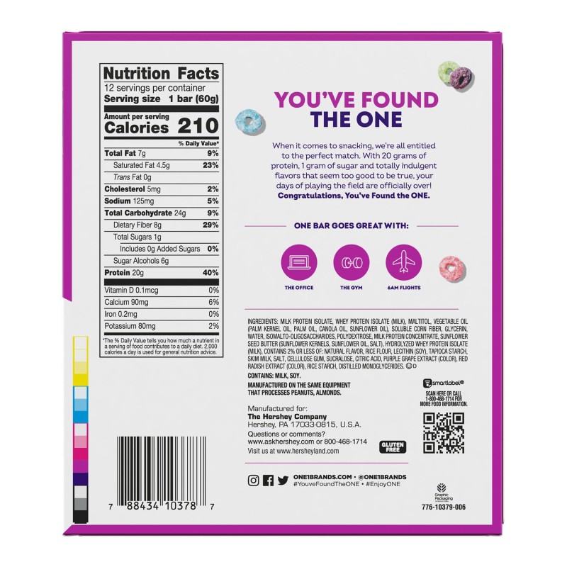 One Bar Fruity Cereal