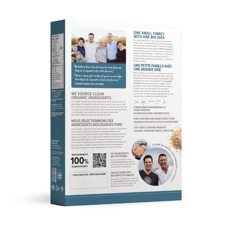 One Degree Sprouted Brown Rice Crisps