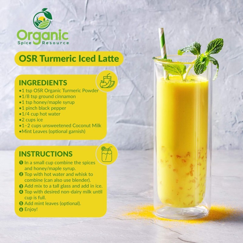 Organic Turmeric Powder (8 oz)