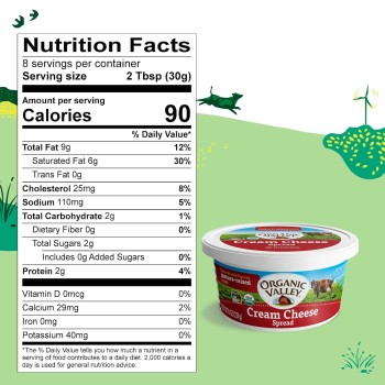 Organic Valley Cream Cheese