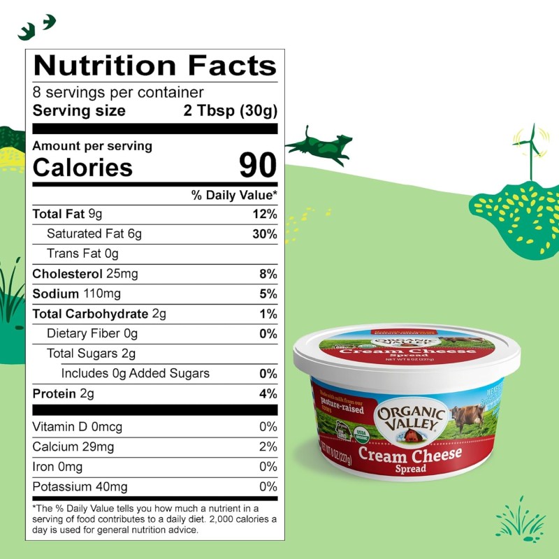 Organic Valley Cream Cheese