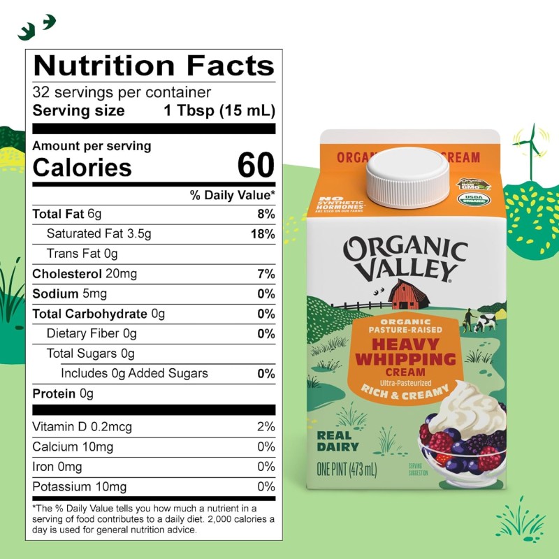 Organic Valley Heavy Whipping Cream