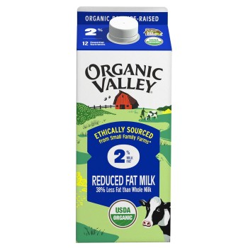 Organic Valley Reduced Fat Milk Quart