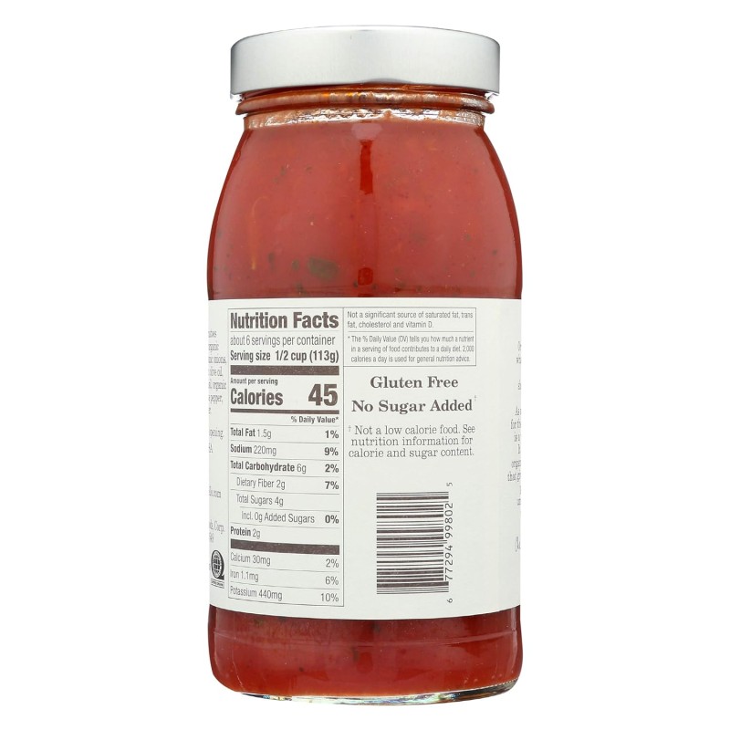 Organico Bello Marinara 25 Oz