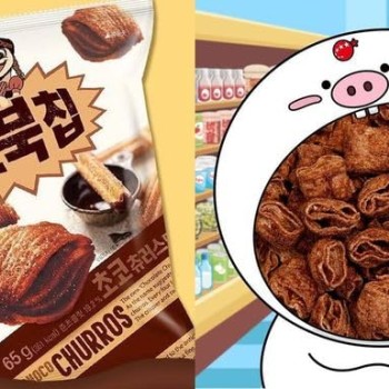 Orion Turtle Chips Choco Churros