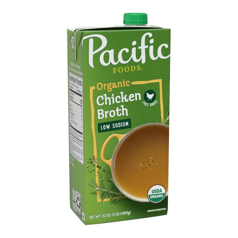 Pacific Chicken Broth Low Sodium