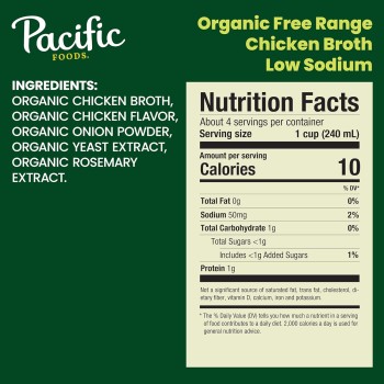 Pacific Chicken Broth Low Sodium