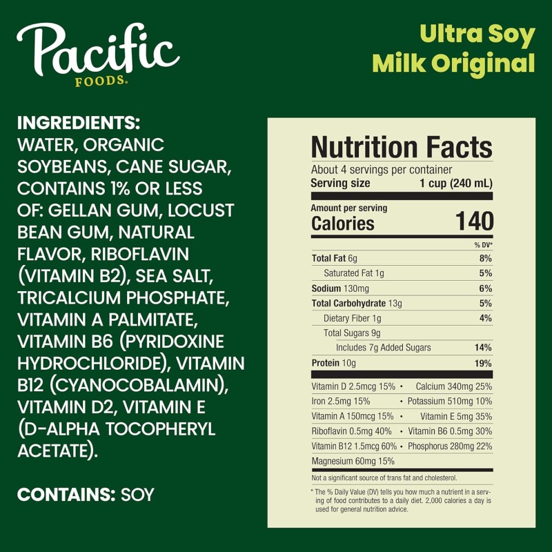Pacific Foods Ultra Soy Original