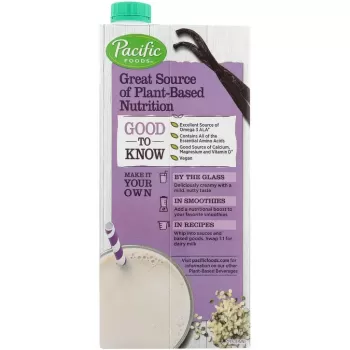 Pacific Hemp Vanilla (Unsweetened)